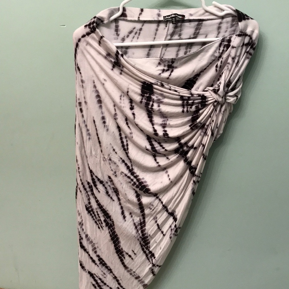 Charlotte Russe patterned skirt